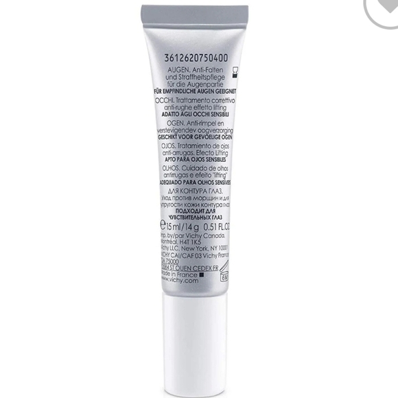 NIB Vichy Liftactiv Supreme Eyes Anti-wrinkle & Under Eye Bags Crows Feet Cream - Picture 3 of 5